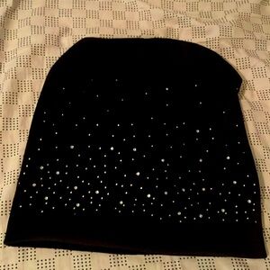 Rhinestone soft hat